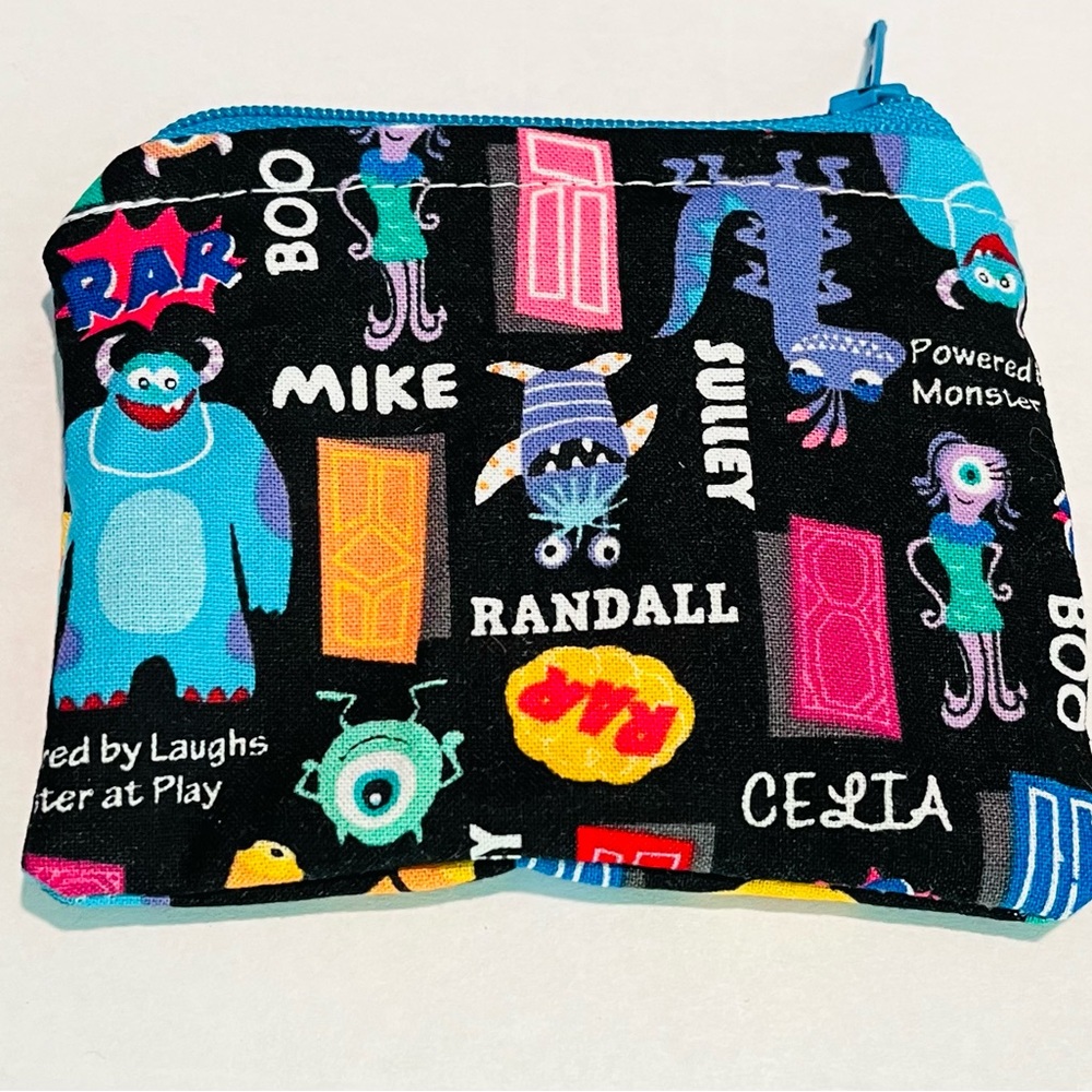 Disney Pixar Monsters Inc Change Purse